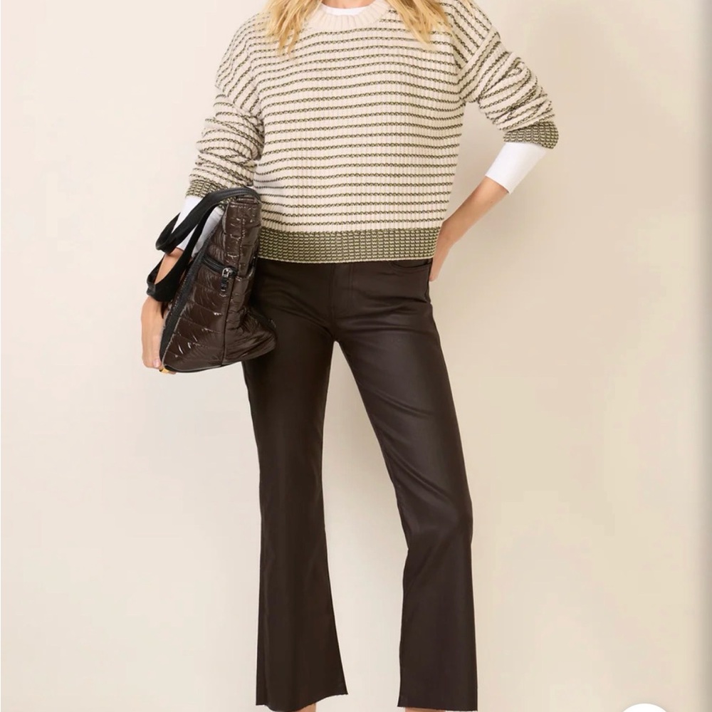 Kut from the Kloth Brown Faux Leather Pants